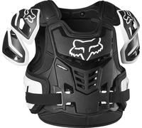 FOX RAPTOR VEST protecteur noir-blanc L-XL