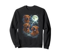 Fox Red Labrador Retriever Moon Dog Lover Sweatshirt