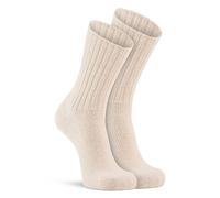Fox River Chaussettes classiques en laine de poids moyen, taille L, ivoire