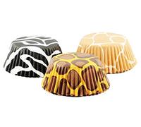 Fox Run Animal Prints I Bake Lot de tasses Multicolore 7,6 x 7,6 x 3,2 cm