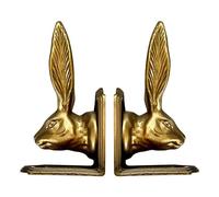 Fox Run Serre-Livres décoratifs en Forme de Lapin, 100% Fer, 11,9 x 10,2 x 21,8 cm
