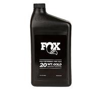 Fox Huile de suspension 20wt Gold — 946 ml — Noir