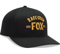 FOX Slogan Casquette Snapback, noir-orange pour homme
