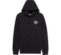 FOX SLOGAN FLEECE PO Hoodie schwarz S
