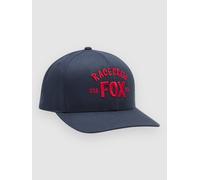 Fox Slogan Snap Back Casquette bleu Uni
