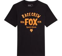 FOX Slogan T-shirt Enfant, noir/orange, Taille YS