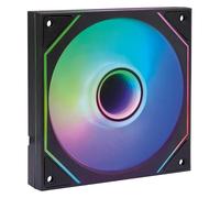 Fox Spirit FA120R ARGB - Ventilateur boîtier Reverse - 120 mm - Pales inversées - 800 à 1800 Tours/Min en PWM - Compatibilité Carte mère ARGB - Noir