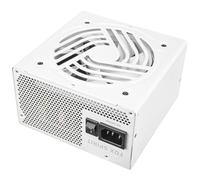 Fox Spirit HG 750 White - Alimentation PC 80PLUS Gold 750W - 100% modulaire - ATX 3.1 - Câble PCIe 5.1 / 12V-2x6 - JP Cap condensateur Primaire Japonais - Format ATX/EPS - Câbles Blancs