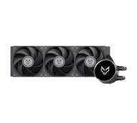 Fox Spirit Lightflow GX360 Core Noir - Ventilateur processeur x3 PWM ARGB 120mm - Watercooling - AIO - Compatibilité LGA115X / LGA1200 / LGA1700 / LGA2011 / LGA2066 / AM4 / AM5