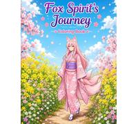 Fox Spirit's Journey: Coloring Book