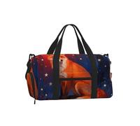 Fox Star Dream Sac de sport avec compartiment à chaussures - Sac de sport léger pour homme et femme - Sac de voyage imperméable avec poche humide