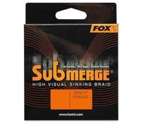 Fox Submerge Fil de pêche tressé, coulant, orange, 600 m, 29,5 kg, 0,38 mm