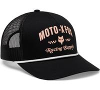 FOX Supply Mesh Rope Casquette de routier féminin, noir pour femmes