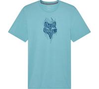 Fox T-Shirt Bark pour Homme, délavé Vintage, S