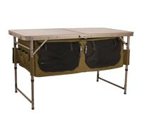 Fox Table pliable Storage Session Table avec compartiment de rangement