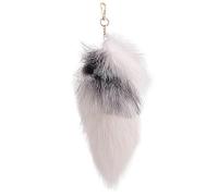 Fox Tail Therian Tail 20,32 cm Queue de renard Queue de renard Therian Black, 6, Taille unique