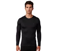 FOX Tecbase LS Baselayer Chemise fonctionnelle, noir, Taille XL