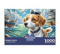 Fox Terrier 1000 Piece Jigsaw Puzzle for Adults Challenging Game Stress Relief Puzzle Cultivate The Spirit of Teamwork for Adults Gifts 38x26cm/1000pcs