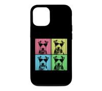 Fox Terrier Pop Art Funny Dog Lover Cabine Photo Coque pour iPhone 12/12 Pro