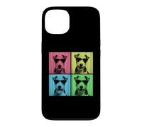 Fox Terrier Pop Art Funny Dog Lover Cabine Photo Coque pour iPhone 13