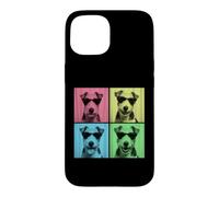 Fox Terrier Pop Art Funny Dog Lover Cabine Photo Coque pour iPhone 15