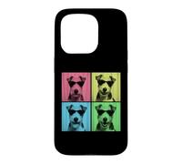 Fox Terrier Pop Art Funny Dog Lover Cabine Photo Coque pour iPhone 15 Pro