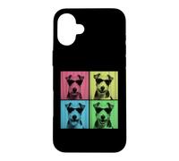 Fox Terrier Pop Art Funny Dog Lover Cabine Photo Coque pour iPhone 16 Plus
