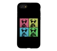 Fox Terrier Pop Art Funny Dog Lover Cabine Photo Coque pour iPhone SE (2020) / 7/8
