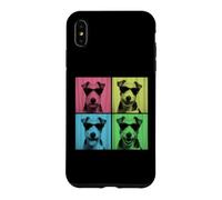 Fox Terrier Pop Art Funny Dog Lover Cabine Photo Coque pour iPhone XS Max
