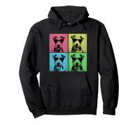 Fox Terrier Pop Art Funny Dog Lover Cabine Photo Sweat à Capuche