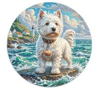 Fox Terrier Puzzles Jeu De Puzzle Activités Familiales Stimulantes 1000 Pièces Chien Casse-tête Qualité Premium pour Adultes ET Enffourmis 1000pcs (67.5x67.5cm)
