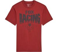 FOX Tread Premium T-shirt, gris-rouge, taille XL pour homme