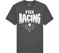 FOX TRED SS PREM TEE Shirt dark shadow grau S