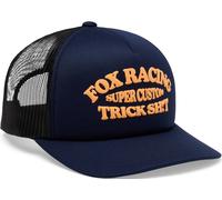 FOX Trick Mesh Casquette de Routier, bleu foncé