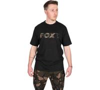 Fox Tričko Black Camo Logo T-Shirt Camo Logo T Shirt Medium