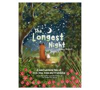 Fox Under The Moon The Longest Night, Heartwarming Children's Book, Paperback, Illustrated Story About Love Loss and Friendship, Silver Foil Detail