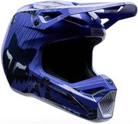 FOX V1 Diffuse Special Edition Casque de motocross, violet/noir, Taille XL