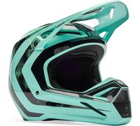 FOX V1 Kairos Casque de motocross pour jeunes, turquoise, Taille Y/S (49/51)