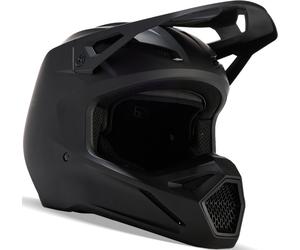 FOX V1 Matte Black 2023 Casque de motocross pour les jeunes, noir, taille M
