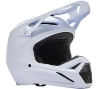 FOX V1 Matte Casque de motocross pour jeunes, blanc, taille M