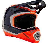 FOX Casque moto V1 Nitro Flo Orange 2024 S