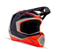 Fox V1 Nitro Orange Fluo Casque XXL