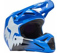 FOX V1 Shield Casque de motocross, bleu, taille 2XL pour homme