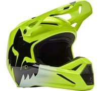 FOX V1 Shield Casque de motocross, jaune, taille S pour homme