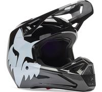 FOX V1 Shield Casque de motocross pour jeunes, noir, Taille Y/M (51/52)