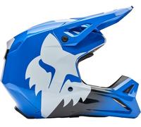FOX V1 SHIELD MX-Helm blau S