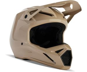FOX V1 Solid Casque de motocross, Marron, Taille XS (53/54)
