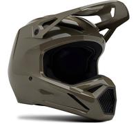FOX V1 Solid Casque de motocross, olive, Taille XS (53/54)