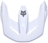 FOX V1 Solid Casque Peak, Blanc mat, Taille XS