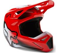 FOX V1 Toxsyk Casque de motocross, Rouge, Taille XXL (63/64)